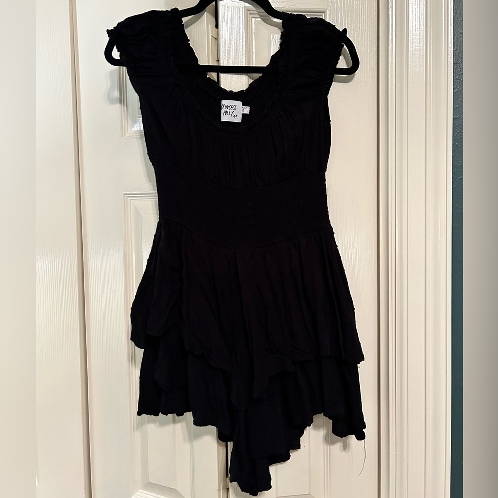 We The Free Black Romper